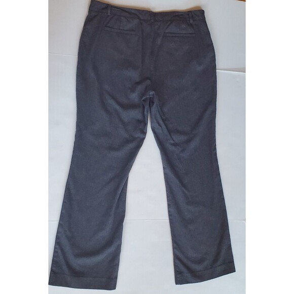 Tommy Hilfiger Pants Womens 16 Gray Dress Slack 98% Wool High Rise Work VTG Y2K - Picture 6 of 12